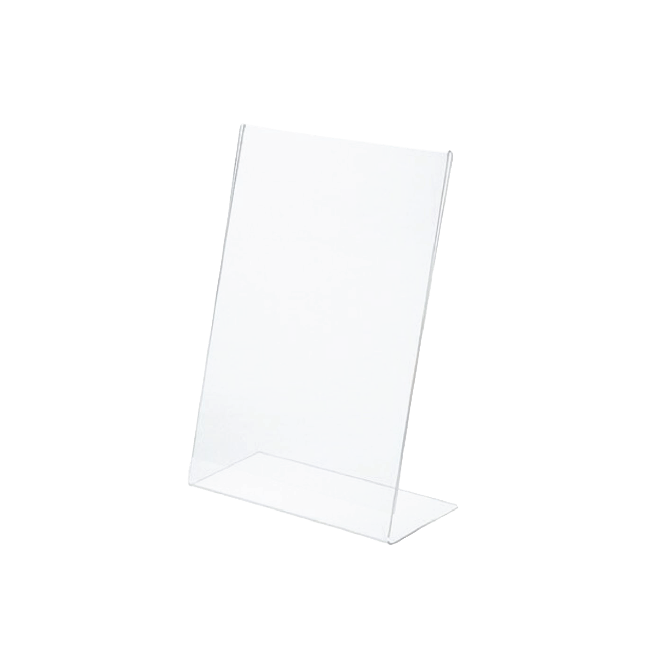 NOON TRANSPARENT ACRYLIC A4 LEAFLET HOLDER