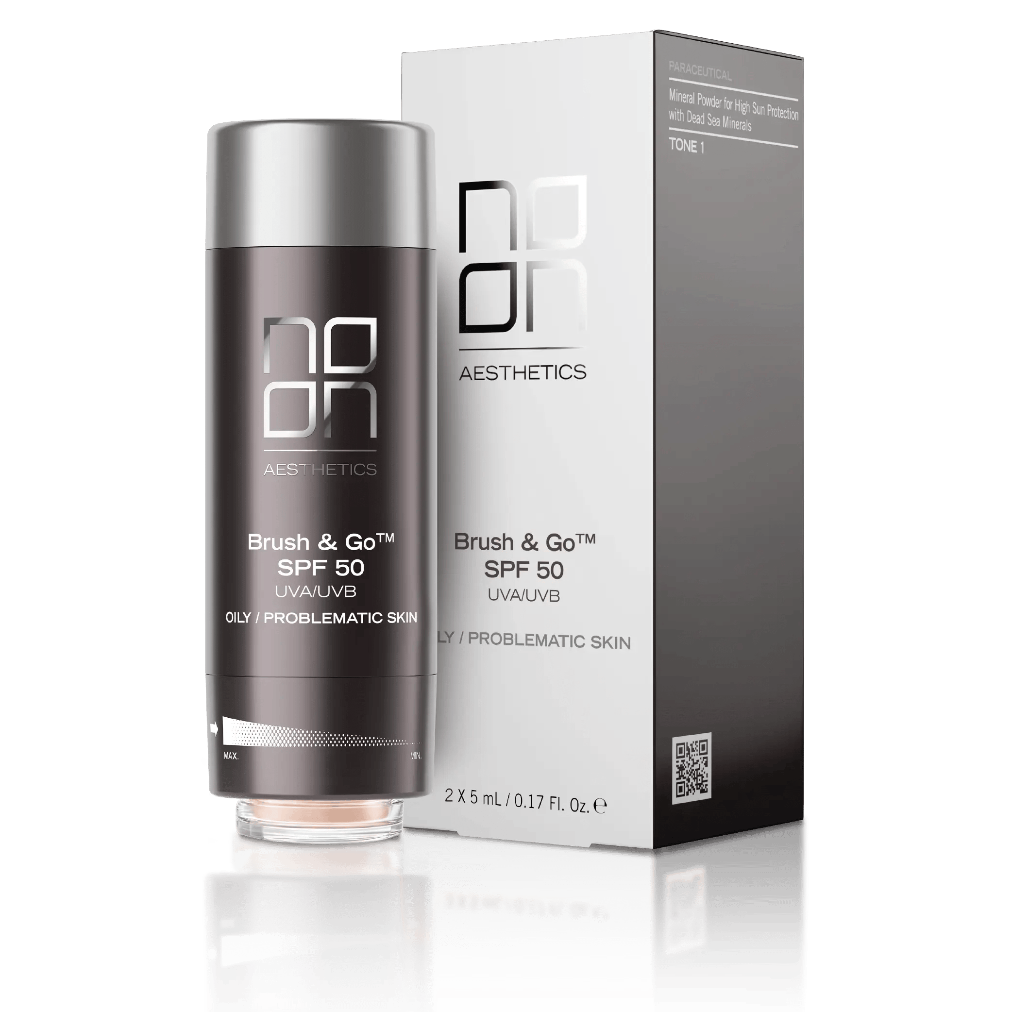 NOON Brush & Go Oily/Problematic Skin Tone 01 2 x 5ml